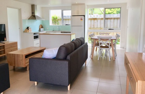 Rye House | Pet-Friendly Retreat: Steps to Beach with Ocean Views