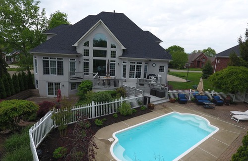 Crestwood House | Spacious Crestwood Home with Pool & Ocean View for 14