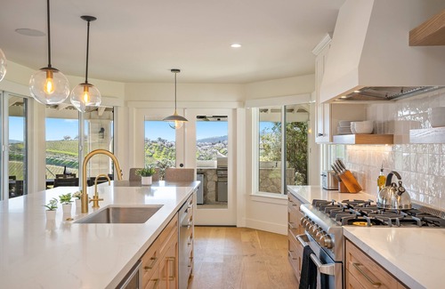 Paso Robles House | Modern Farmhouse Retreat with Pool & Vineyard Views