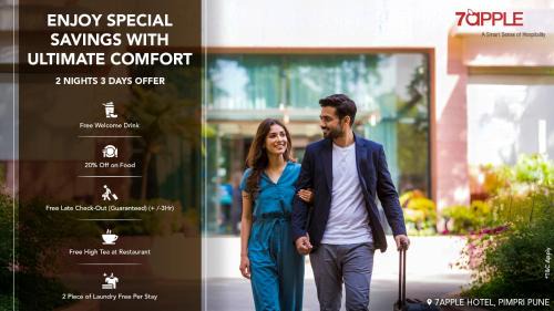 Kasarwadi Hotel | Convenient Stay at 7 Apple Hotel Pimpri Pune with Breakfast