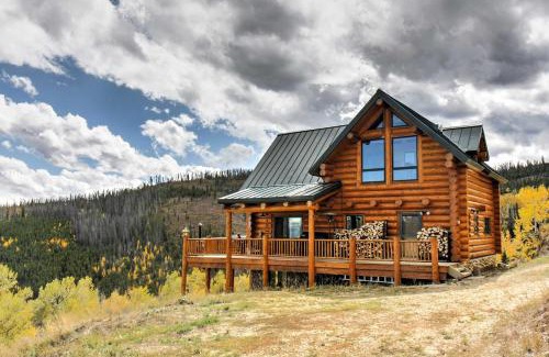 Granby House | Tranquil Granby Cabin with Mountain Views and Spa Amenities