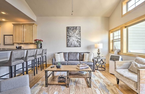 Dillon Apartment | Cozy Dillon Condo: Steps from Waterfront and Family-Friendly!