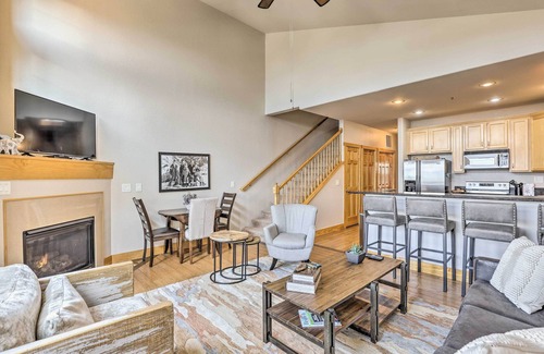 Dillon Apartment | Cozy Dillon Condo: Steps from Waterfront and Family-Friendly!