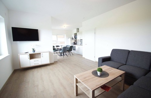 Norddeich Apartment | Exceptional 71 m² Apartment for 4 with Oceanfront Views