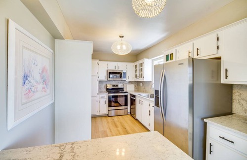 South Patrick Shores Apartment | Cozy Oceanfront Apartment with Pool & Kitchen for 4 Guests
