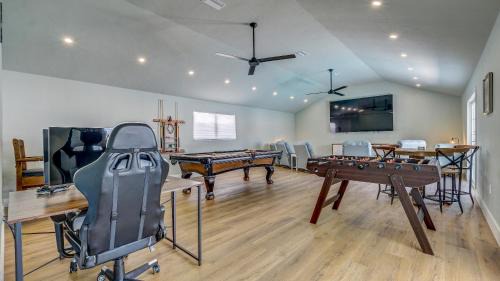 Palma Sola House | 75 Palms: Spacious Retreat with Pool, Spa & Game Room