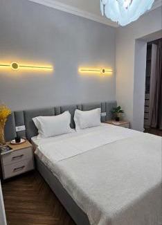 Almaty Apartment | Enjoy Panoramic Views of the Mountains from Your Room