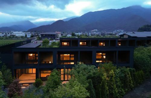 Fujikawaguchiko Hotel | Experience 7c Villa and Winery with Hot Tub & Gourmet Dining