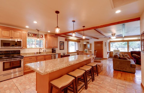 Pine Cabin | Charming Rustic Pine Retreat with Pet-Friendly Amenities