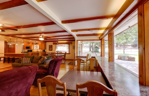 Pine Cabin | Charming Rustic Pine Retreat with Pet-Friendly Amenities