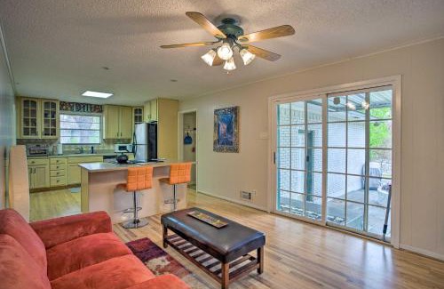 Garland House | Relaxing Creekside Retreat with Patio Near Dallas