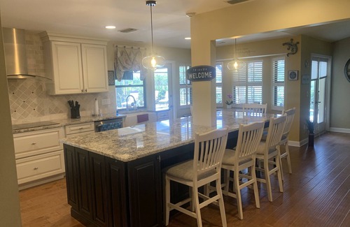 Cypress Lakes Estates House | Inviting 4-Bedroom Oasis with Pool & Hot Tub Near Beach