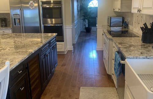 Cypress Lakes Estates House | Inviting 4-Bedroom Oasis with Pool & Hot Tub Near Beach