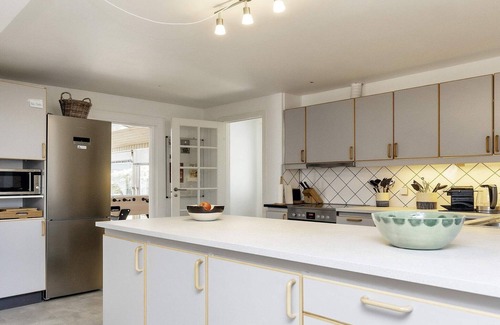 Nykobing Falster House | Spacious 8-Person Holiday Home in Nykøbing F with Kitchen