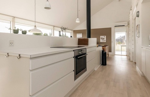 Tranum House | Spacious 8-Person Holiday Home in Brovst with Spa & Kitchen