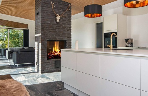 Knebel House | Spacious 8-Person Holiday Home with Ocean View in Knebel