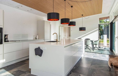 Knebel House | Spacious 8-Person Holiday Home with Ocean View in Knebel