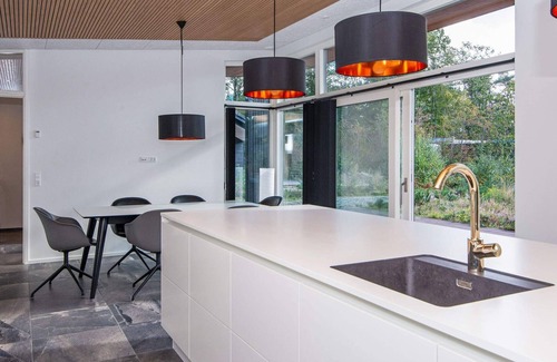 Knebel House | Spacious 8-Person Holiday Home with Ocean View in Knebel