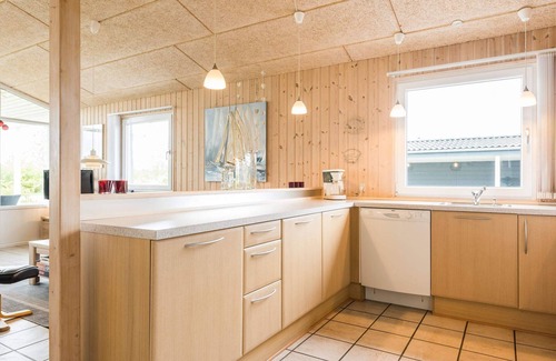 Skaven Strand House | Ideal 8-Person Holiday Home in Tarm with Great Amenities