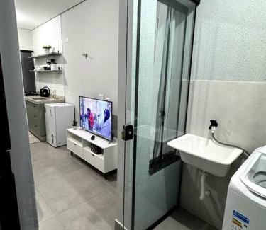 Londrina Apartment | Cozy Studio Near Uel and Shop Catuai - Family Friendly Stay