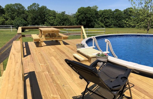 Broken Bow House | Idyllic 80 Acre Ranch Home with Private Pool & Spa