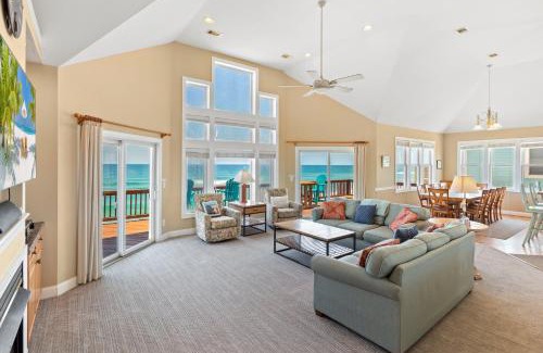 Rodanthe House | Oceanfront Retreat at 8045 Mirlo Hi with Spa & Hot Tub