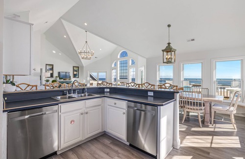 Frisco House | Oceanfront 8BR Retreat in OBX with Pool & Hot Tub