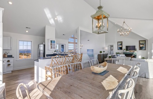 Frisco House | Oceanfront 8BR Retreat in OBX with Pool & Hot Tub