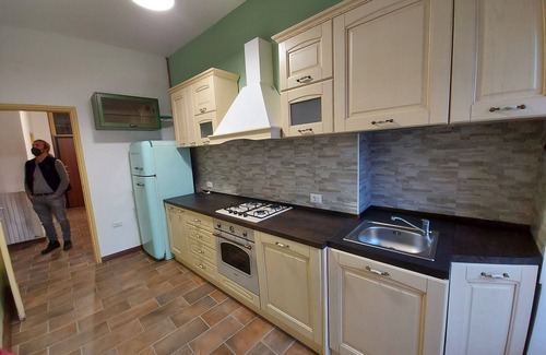 Golasecca Apartment | 90 sqm apartment in period tower 5 minutes from Lake Maggiore