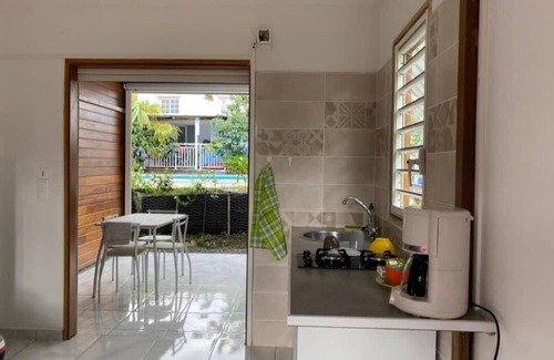 Saint-Charles Apartment | Serene Gîte Sud-Ô-Naturel with Pool & Oceanfront Views