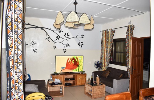 Lome Apartment | Convenient 2-Bedroom Apartment Near Lomé International Airport