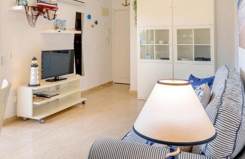 Els Griells Apartment | Convenient Stay: Steps from the Beach and City Center