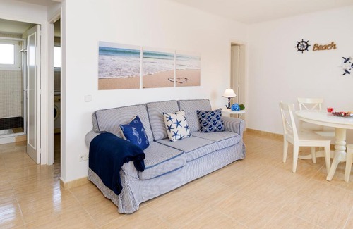Els Griells Apartment | Convenient Stay: Steps from the Beach and City Center