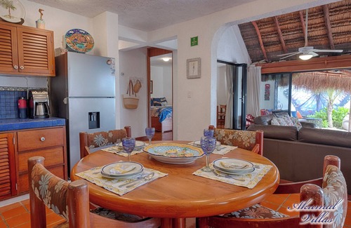 Akumal Villa | Relax on Akumal's Sandy Beach with Ocean View & Spa