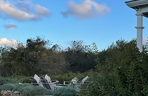 New Shoreham House | Historic Block Island Landmark with Beautiful Gardens & Views