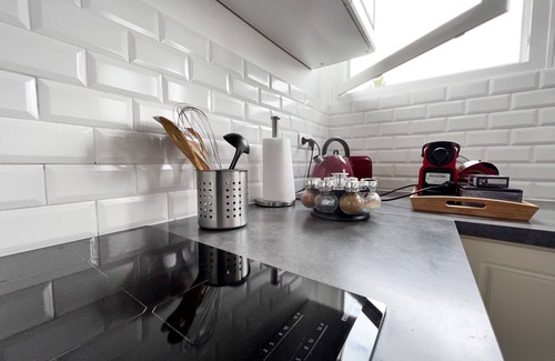 Evreux Apartment | Relax in Evreux: Entire Apartment with Family-Friendly Perks