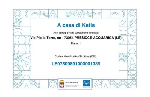 Acquarica del Capo Apartment | Oceanfront Escape at A Casa di Katia Salento - Rated 9.6