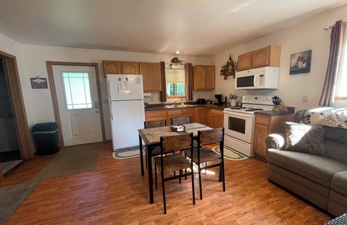 Stratford Cabin | A Cozy Cabin with Pond Views and Outdoor Fire Pit Near Eau Pleine Reservoir