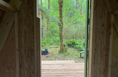 Forks Apartment | Cozy A-Frame Shelter in Enchanted Rain Forest Retreat