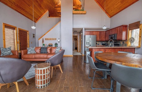 Ozark House | Experience the A-Frame at Finley River with Firepit & More!