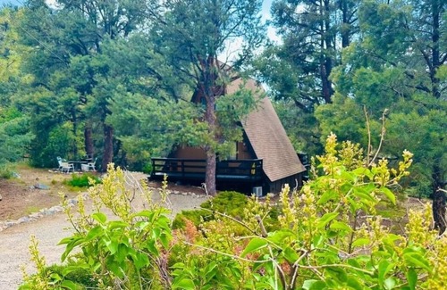 Pine Mountain Club Cabin | Pet-Friendly A-Frame Bliss with Pool & Kitchen Amenities