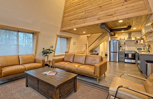 Helen Cabin | Guest Rated 10/10 Stylish A-Frame Cabin Near Helen