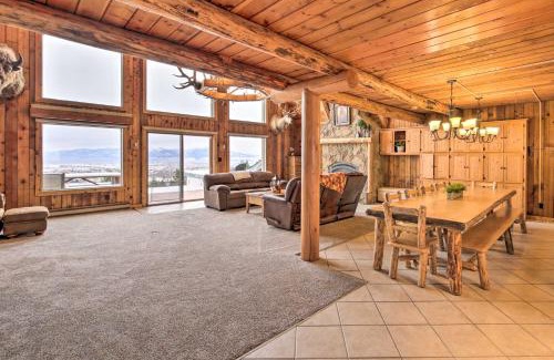 Bozeman House | Idyllic A-Frame Home with Scenic Views and Hot Tub Retreat