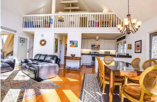 Hurdle Mills Ski Chalet | Discover A-Frame Country Escape with Pool & Spa Amenities