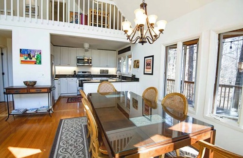 Hurdle Mills Ski Chalet | Discover A-Frame Country Escape with Pool & Spa Amenities