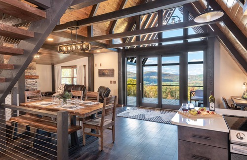 Jeffersonville Ski Chalet | Top-Rated A Frame on the Ridge by Smuggler's Notch