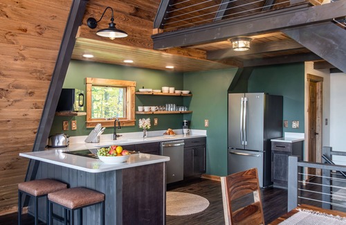 Jeffersonville Ski Chalet | Top-Rated A Frame on the Ridge by Smuggler's Notch