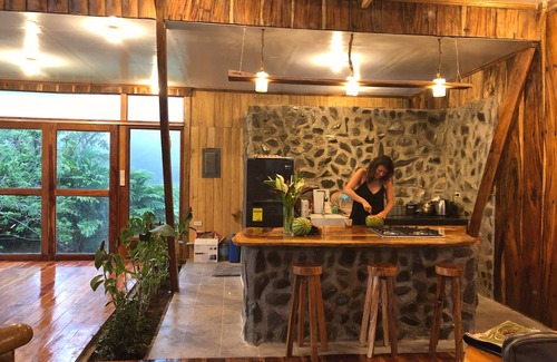Mambajao House | Cozy A-Frame Volcano House with Spa & Pet-Friendly Amenities