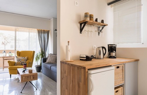 Rhodes Apartment | Renovated Apartment with Ocean View in Rhodes City