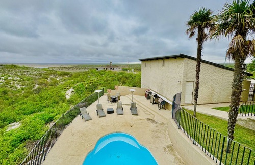 Amistad National Recreational Area House | Heated Pool Oasis with Spectacular Ocean Views!